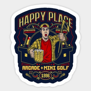 Happy Place Sticker